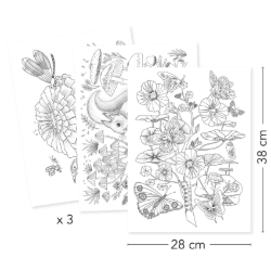 Colouring Gallery - kleurposterset - van 8 tot 99 jaar